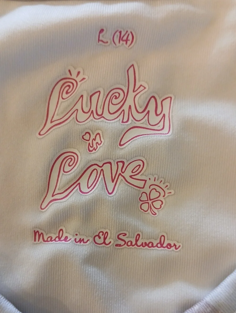 Lucky in Love two piece